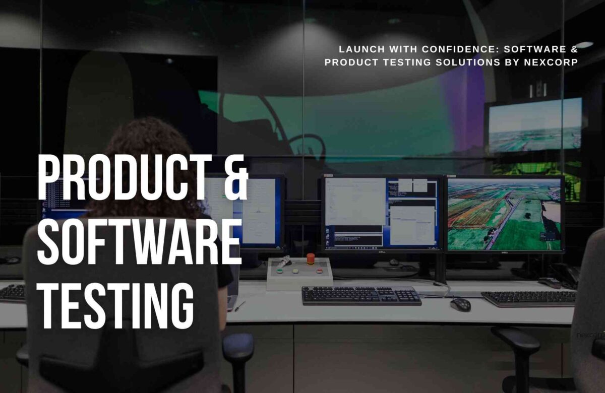 Launch with Confidence: Software & Product Testing Solutions by NexCorp