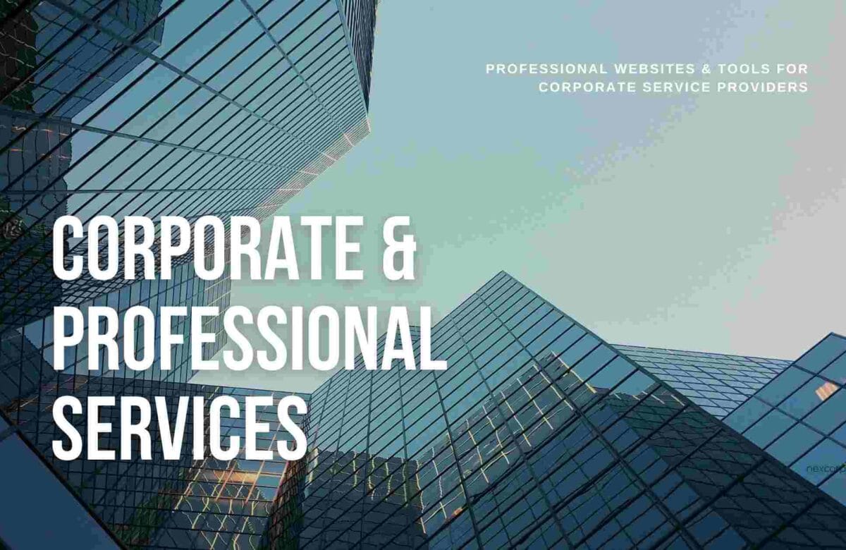 Professional Websites & Tools for Corporate Service Providers